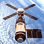 Skylab in orbit